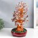 Bonsai souvenir "Cash tree with multi -colored pebbles" 450 stones 32x17x27 cm
