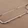 Farmoire sewing "rectangle", with mounts, 20 × 6 cm, silver color