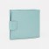 Women's wallet on the Textura button, blue color
