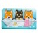Davente Corgi Eraser, set 3 pieces, 40x27x7mm