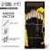 Drawing brush, pony set is round, 12 pcs. No. 1.2,3,4,5,6,7,8,10,11,12 Klimt