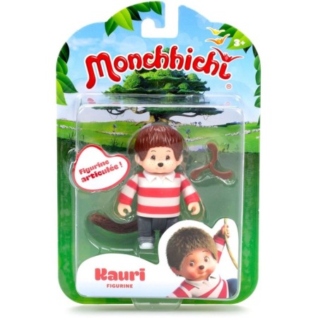 Figure Monchichi "Kauri", with an accessory-4