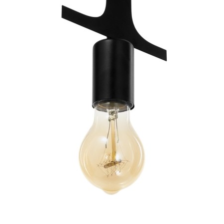 Bayerlux lamp "Figure 4" E27 40W black 35x22 cm-5