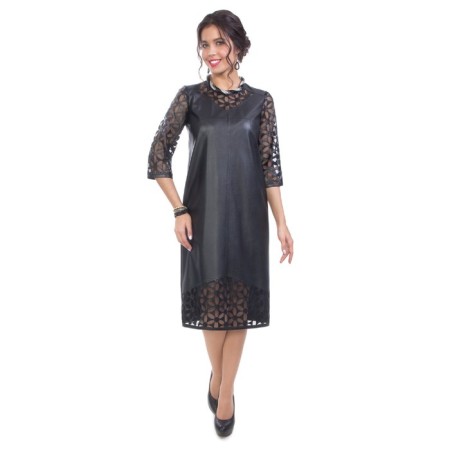 Female dress, size 46, black color