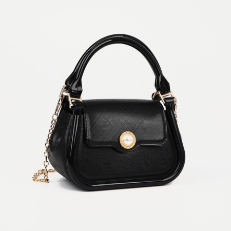 Baby bag on a magnet, black color
