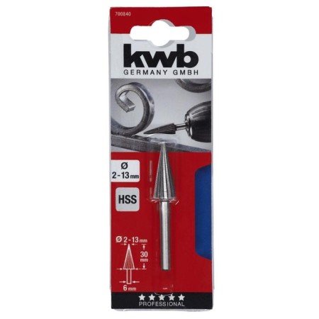 Metal Balls Konic KWB 13x30 mm, shank d = 6 mm, high -speed steel HSS-1