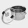 Stainless steel pan Magistro Hitech Steel, 5.2 l, d = 24 cm, h = 14.5 cm, induction