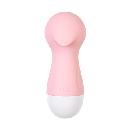 Vacuum-wave stimulator Flovetta ixora, 9.8 cm, silicone, pink color-4