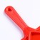 Pucrheck "Simple" with drops, with a plastic handle of 9.2 x 13.2 cm, red