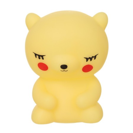 Night "Bear" LED from 3XLR44 batteries yellow 7x7x11.5 cm Risalux-8
