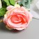 Artificial flowers "Rosa Solmus" d-7.5 cm 64 cm, pink