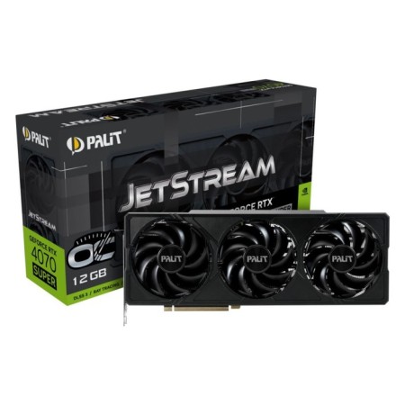 The Palit PCI-E 4.0 RTX4070 Super JetStream OC NVIDIA GeForce RTX 40 SUPER 12GB 19 106497-8