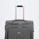 Big suitcase 28 ", lightning department, code castle, 4 wheels, 2 outer pockets, color gray color