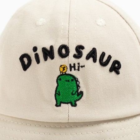 Панама для мальчика MINAKU "Dinosaur", цв. бежевый, р-р 48-1