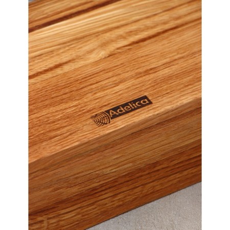 Stand - ADELICA napkin, 21.5 × 15 × 7.5 cm, oak-4