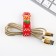 Set of wire holder+Type-C Cable “Miracles in the New Year”, 1a, 1m