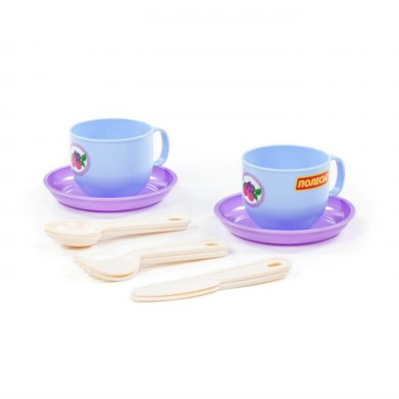 A set of children's dishes "Minute", for 2 persons, 10 elements