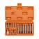 Set of inserts AIRLINE AT-B-21, TORX, 3/8 ", 30/75 mm, with a bite holder 1/2", 15 objects 39688