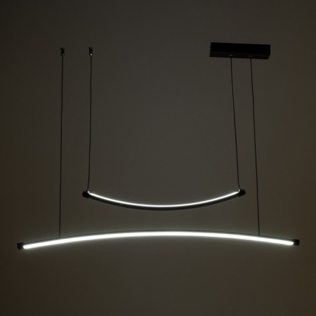 Lamp Bayerlux "Intens" LED 30W 6000K black 90x25-125 cm-2
