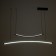 Lamp Bayerlux "Intens" LED 30W 6000K black 90x25-125 cm