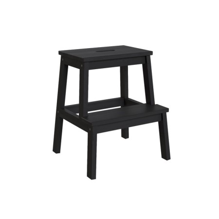 Stol-Streanka, black 430x390x500, array of birch-1