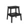 Stol-Streanka, black 430x390x500, array of birch