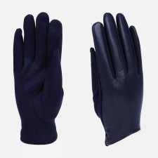 Gloves are female, dimensionless, without insulation, blue color