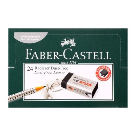 Lastik Faber-Castell synthetics DUST-FREE 45*21.5*11.5, black-1