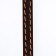 Leather leather single -layer, driven, 1.37 m x 1 cm, brown