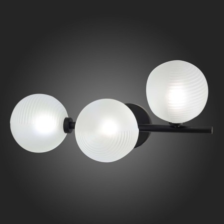 Sconces st. SL1184.411.03. Todo. 3x5 watts, G9, 4000K, 23x61 cm, black color-2