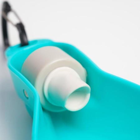 Walking figure curly, 300 ml, with a soft nose, turquoise-4