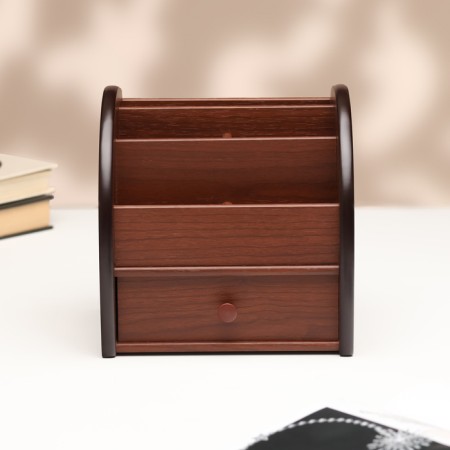 Organizer 5 sections, with a drawer 17*14*17cm-2
