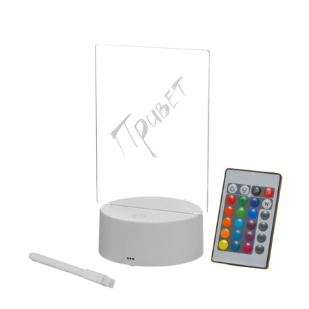 Lamp "Note" from USB and batteries 3AA (not in the kit) 9.5x12.5x16 cm-23