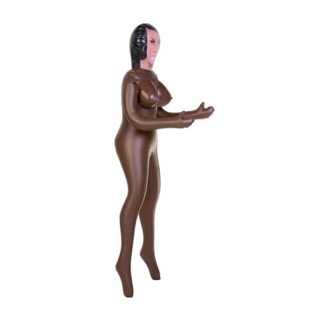 Infutal doll Toyfa Dolls-X Michelle, black woman, 3 holes, 160 cm-2