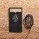 The amulet "Fatima palm", Peter metal, art casting, D = 28 mm