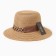 Women's hat with a chain minku beige color, rn 58