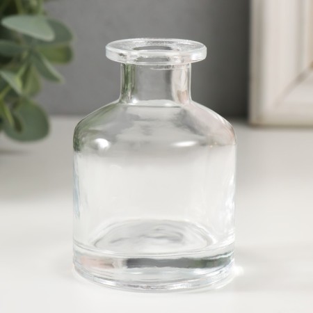 Diffuser for essential oils "bottle" 50 ml transparent 4.8x4.8x7 cm