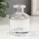 Diffuser for essential oils "bottle" 50 ml transparent 4.8x4.8x7 cm
