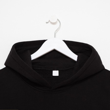 Hoods male, black color, size 52-10
