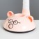 Board Lamp "Ears" E27 15W pink 15x15x37 cm Risalux