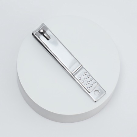 Kusachki - Pedicier Kniper, 10 cm, with a file, silver color-1