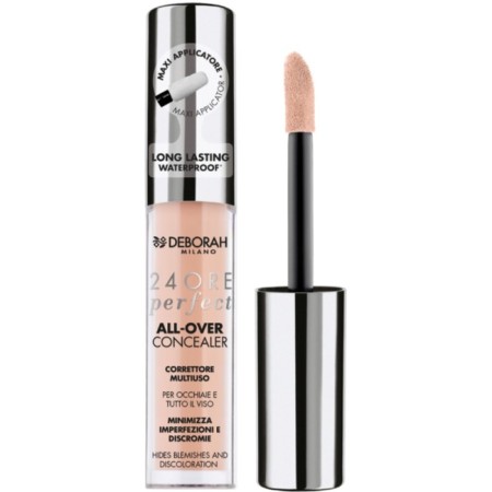 Liquid corrector Deborah Milano 24 Ore Perfect All Over Concealer, tone 01 snow -white, 5.5 g