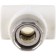 Combined Kalde, polypropylene tee, d = 32 mm x 1 ", with a rug nut