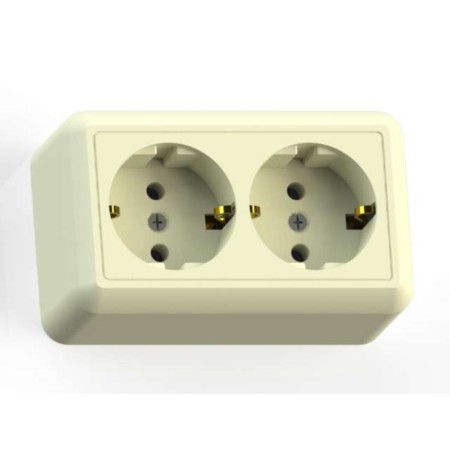 Rosette Kuntsevo 8038, OP, Tim, OP, 2 sockets, IP20