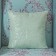 Decorative pillowcase "Luanna", size 45x45 cm, emerald color
