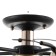 ASTA chandelier 5he27 40W black and gold 50x50x27 cm Bayerlux