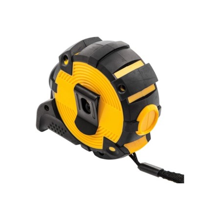 Denzel 31521 roulette, nylon coating, magnetic hook, automatic, 5 m x 19 mm-1
