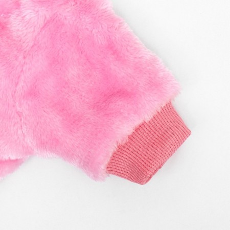 Assumes "Bunny" with a hood, size M (DS 30 cm, og 40 cm, Osh 30 cm), pink-9