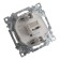 Computer outlet 1-seater RJ-45 (mechanism), Stekker series Katrin, GLS00-7107-03, silver 1022441