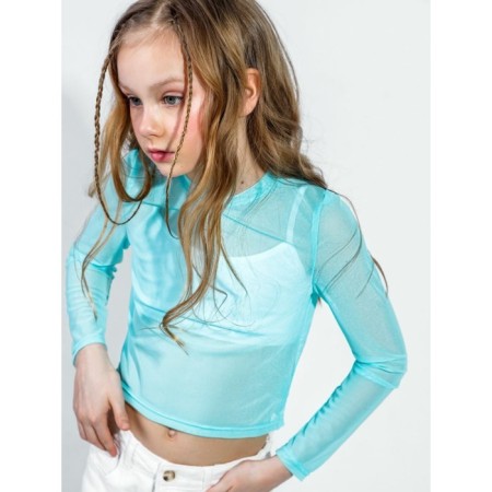 TOP for Young girl, height 152 cm, turquoise color-8